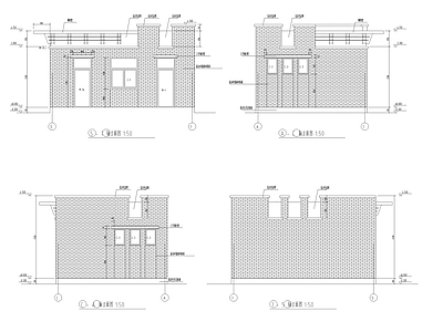 小型公共厕所建筑 施工图
