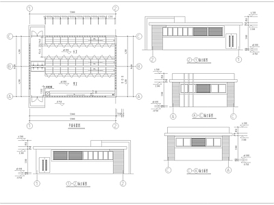 小型公共厕所建筑 施工图