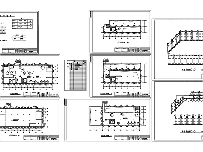 厂房车间采暖系统 施工图 建筑暖通 暖通图