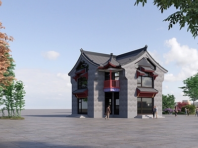 仿古餐饮建筑