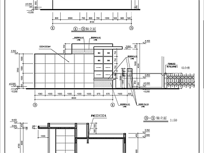 门卫建筑 施工图