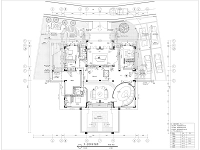 二期别墅给排水 施工图 建筑给排水 给排水图