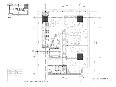 家居H户型给排水 施工图 建筑给排水 给排水图