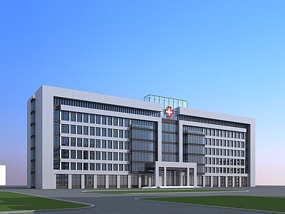 现代风格医院建筑