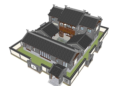 中式四合院