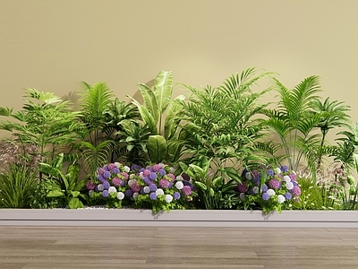 花境植物堆 植物组合 花箱 花草 植物组团