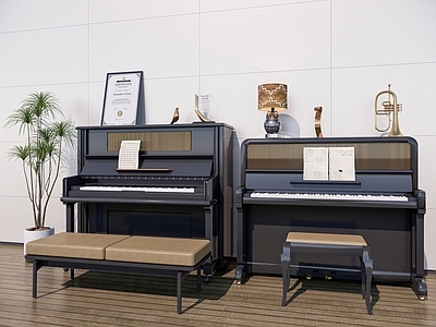 现代钢琴 YAMAHA钢琴 钢琴奖杯 琴房 乐器 证书