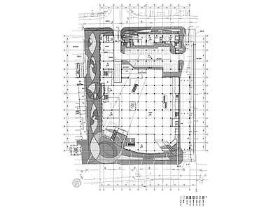 九层大型商场建筑 施工图