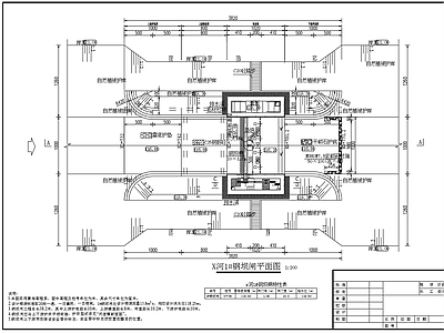 内河钢坝闸节点 施工图 混凝土节点 结构节点图