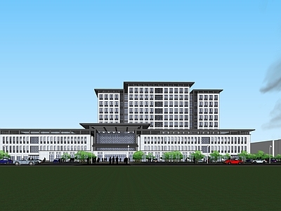 新中式风格医院