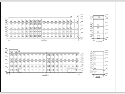 工艺品工厂建筑 施工图 工业建筑