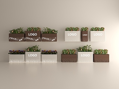 现代绿植花箱 户外花箱 镂空铝板透光花箱