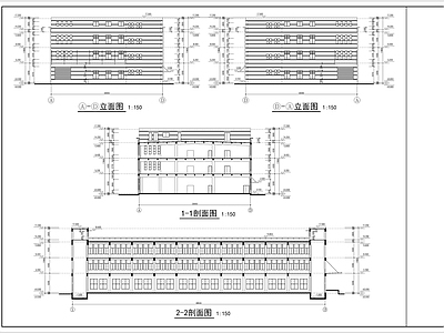 工业厂房建筑 施工图 工业建筑