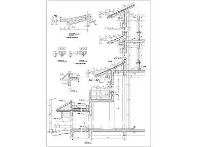 仿古建筑墙身节点 施工图 墙面通用节点