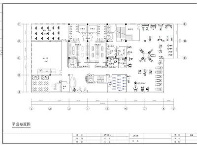 健身房室内 施工图