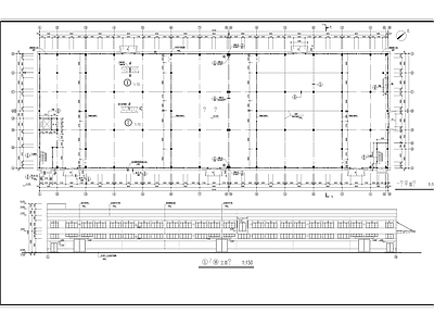 工业厂房建筑 施工图 工业建筑