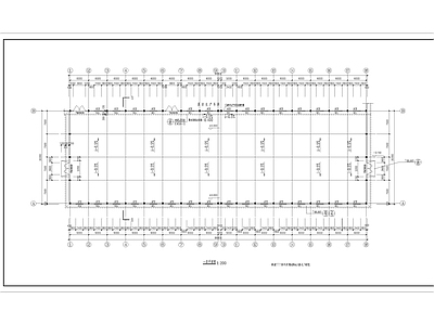 厂房建筑 施工图 工业建筑