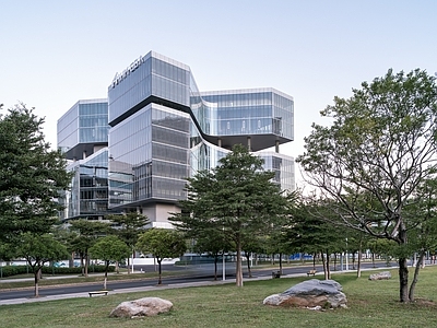白天外景 街景 建筑外观 窗外景 街道