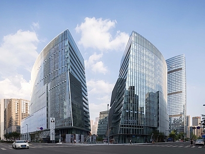 白天外景 街景 建筑外观 窗外景 街道