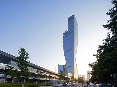 白天外景 街景 建筑外观 窗外景 街道