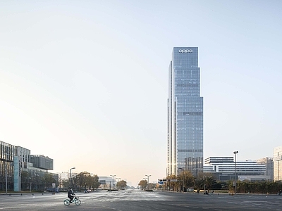 白天外景 街景 建筑外观 窗外景 街道