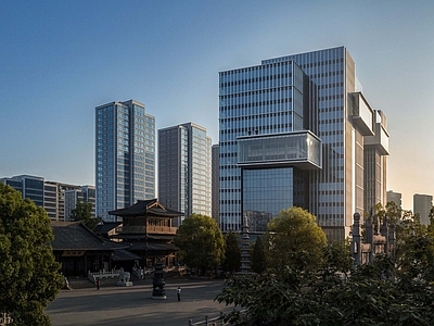 白天外景 街景 建筑外观 窗外景 街道