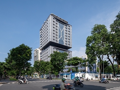 白天外景 街景 建筑外观 窗外景 街道
