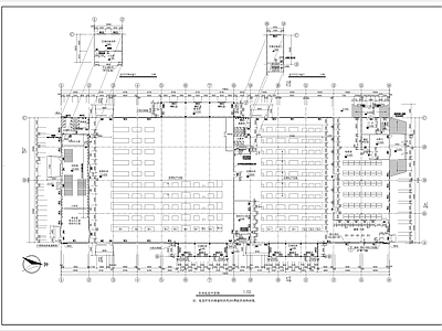 精工厂建筑 施工图 工业建筑