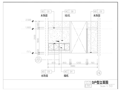 特色酒店汤屋室内 施工图