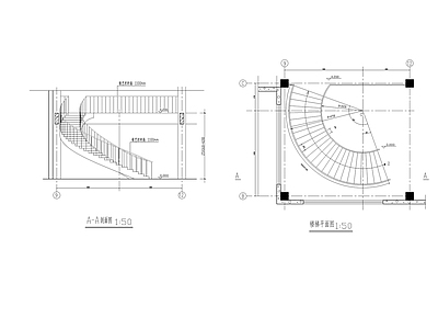 楼梯节点 施工图