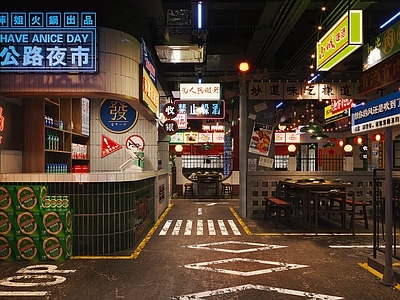 市井火锅店