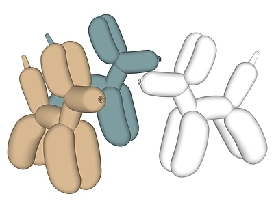 气球狗摆件