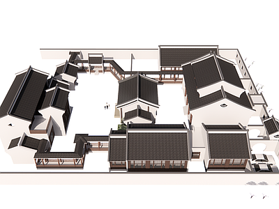 中式庭院古建