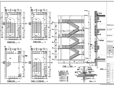 物流工厂及配套楼建筑 施工图 工业建筑