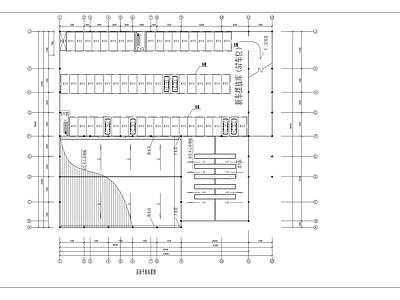 本田4S店建筑 施工图 展销厅