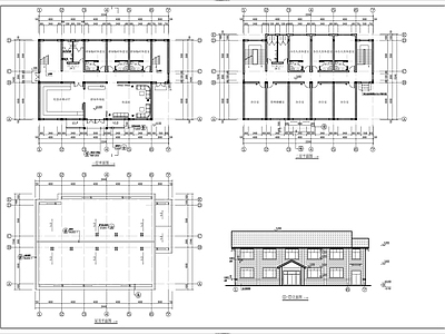 游客中心建筑 施工图