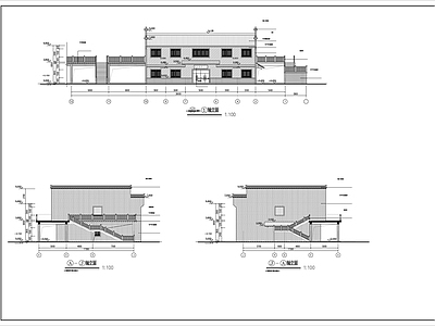 游客中心建筑 施工图