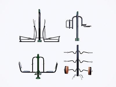 现代健身器械 健身器材组合