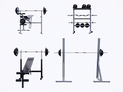 现代健身器械 健身器材组合