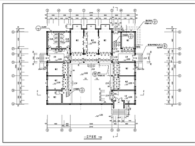 云南民居式餐厅建筑 施工图