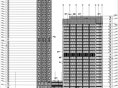 铁狮门商业建筑 施工图