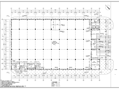 厂房 厂区 结构设计 户外建筑 施工图 工业建筑