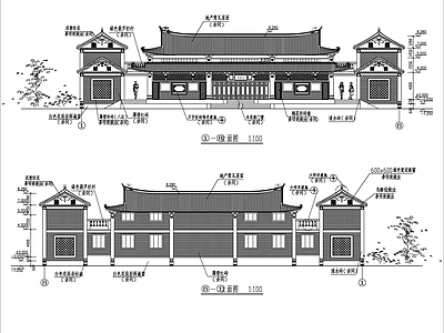 江南古建安息堂 施工图