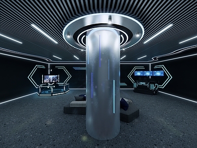 现代游戏VR室