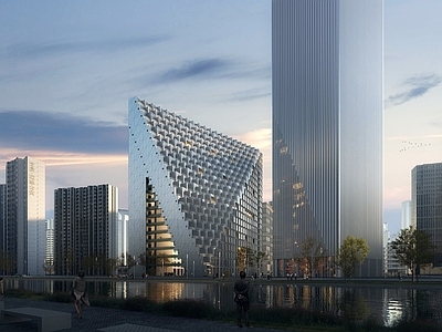 街景 窗外景 黄昏 环境