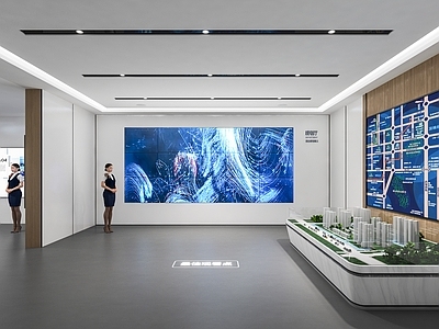 现代科技展厅 企业展厅