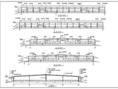 物流中转库建筑 施工图 工业建筑