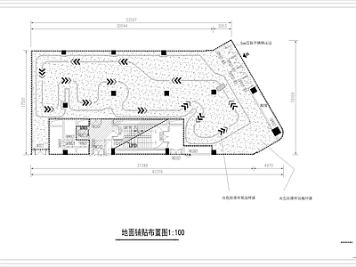 商城考拉飞车场地室内 施工图