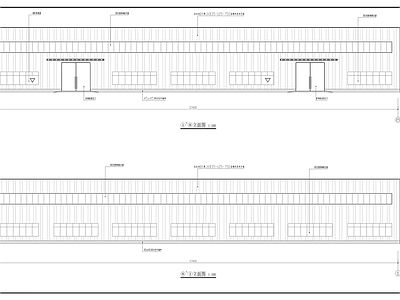 厂房建筑 施工图 工业建筑