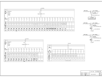 4S门店电气和消防 施工图 建筑电气 电气图